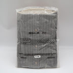 Domani Collection Dress Shirt Mens 16.5 34/35 Grey Grid French Cuff Contrast - take2supply