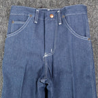 Maverick Straight Leg Jeans Boys 10 Reg Vintage Blue Cotton Blend Deadstock USA - take2supply