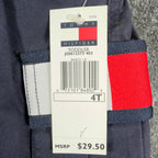 Tommy Hilfiger Y2K Cargo Shorts Toddler 4T Navy Cotton New - take2supply