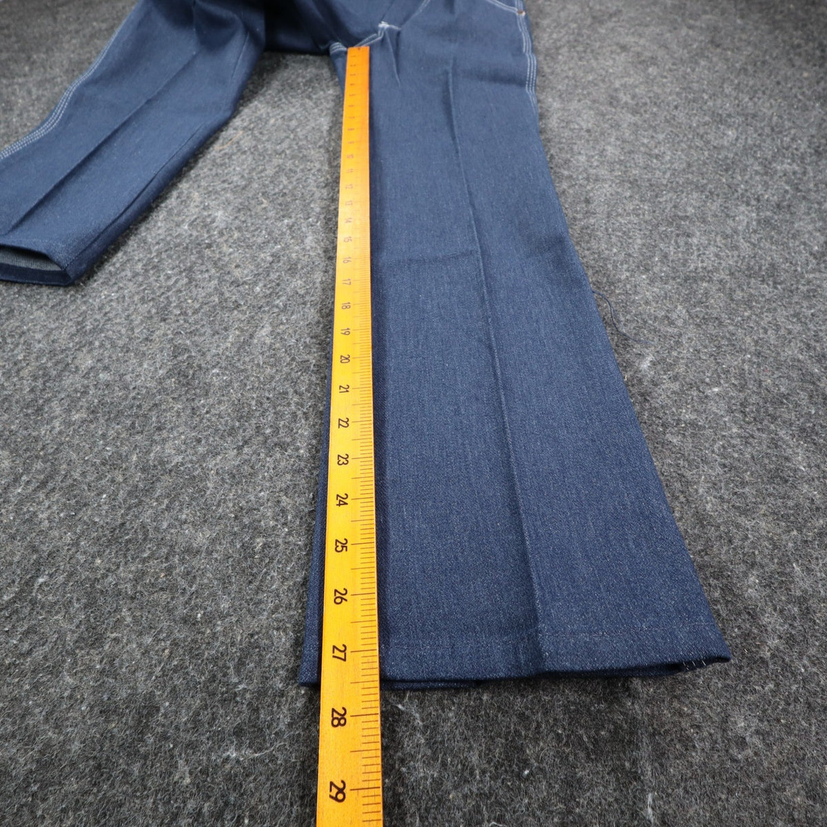 Maverick Straight Leg Jeans Boys 12 Regular Vintage Deadstock USA Blue Denim - take2supply