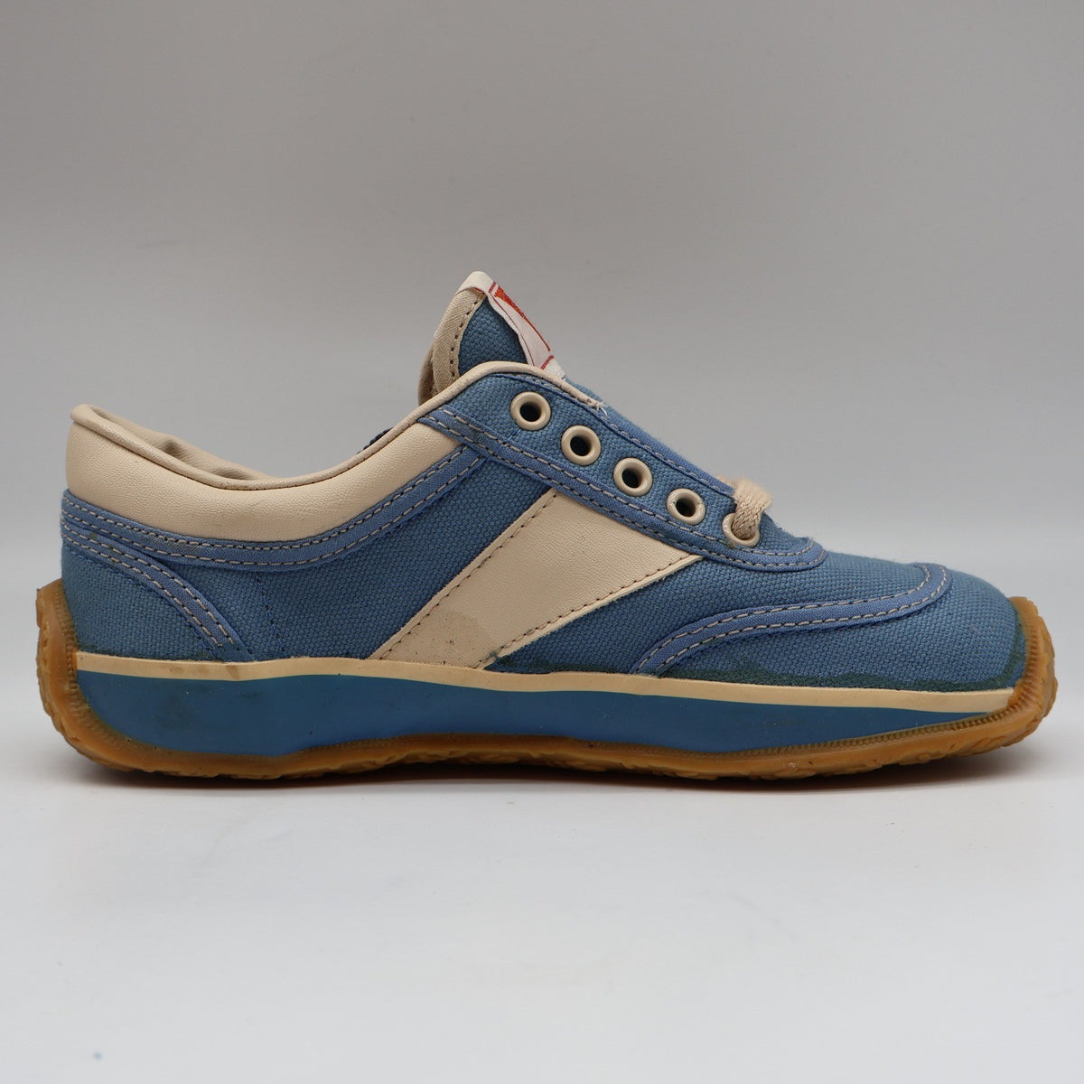 Sparx Athi-Leisure Sneakers Youth 1.5 Vintage 70s Blue Canvas Gum Sole CSH342 - take2supply