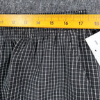 Southern Lady Pants Womens XL Black White Grid Check Elastic Waist NWT NOS - take2supply