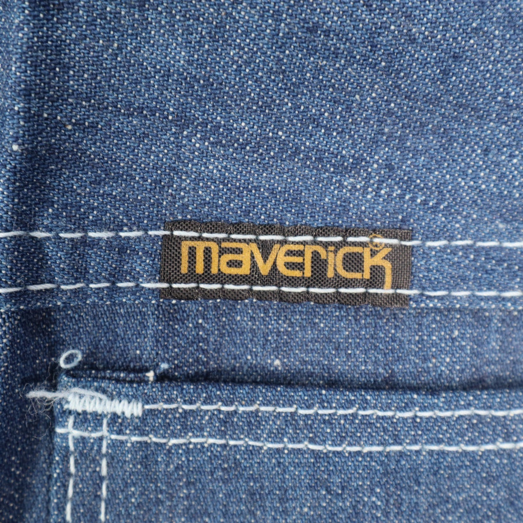 Vintage Young Maverick Boys Jeans 8 Slim Blue Flare Leg USA NWT - take2supply