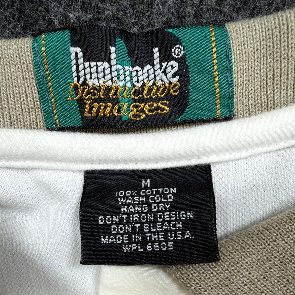 Dunbrooke Vintage Sleeveless Polo Shirt Women M Ivory Cotton New Made in USA - take2supply