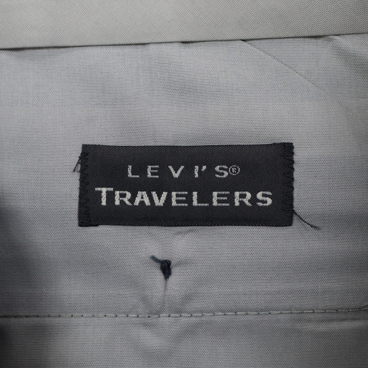 Levi's Travellers Trousers Mens 34x32 Vintage 80s Blue Gray Pleated Deadstock - take2supply