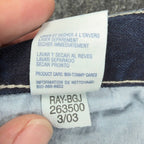 Tommy Jeans Freedom Fit Straight Leg Jeans Boys 18 Blue Cotton NWT Y2K - take2supply