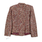 N Touch Womens Size 10 2pc Skirt Suit Set Berry Chenille Jacket & Midi Skirt NEW - take2supply
