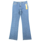 FDJ Olivia Flare Jeans Women 12 Blue Stretch Mid Rise Denim NWT New - take2supply