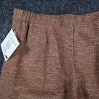 Erin London Pants Womens XL Camel Brown Pleated Straight Leg NWT NOS - take2supply