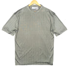 Irvine Park Men's Gray Striped Crew Neck Short Sleeve T-Shirt XL