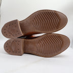 Walker Vintage Western Boots Mens 11 Brown Leather Deadstock NIB USA Made - take2supply