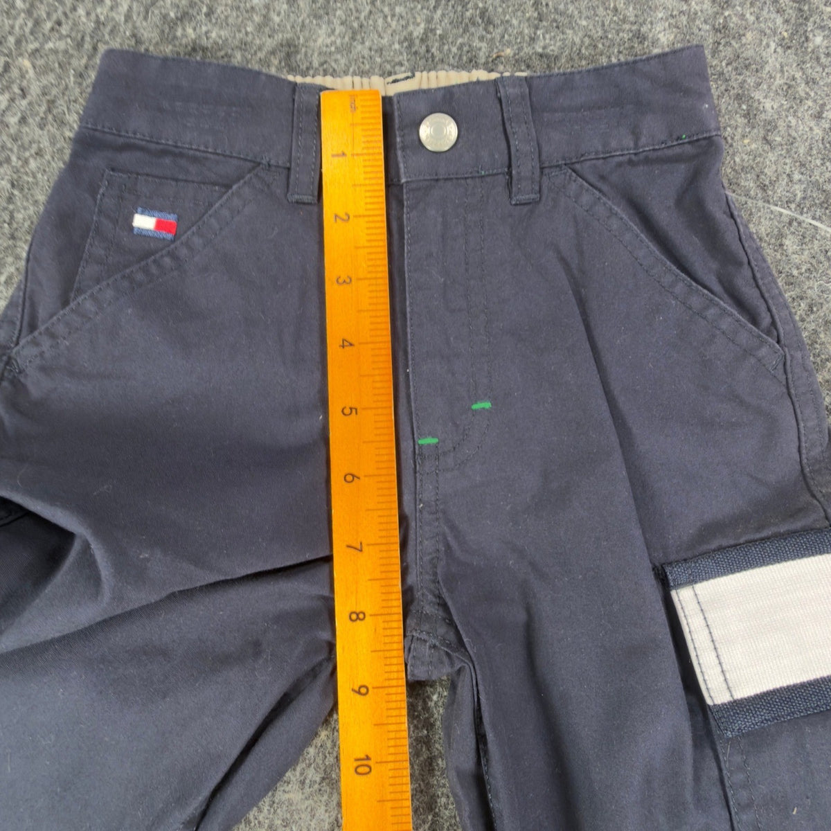 Tommy Hilfiger Y2K Cargo Shorts Toddler 4T Navy Cotton New - take2supply