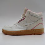 Nike Kiara II High Womens 6.5 Vintage 80s White Shy Pink Deadstock 4529 Korea - take2supply
