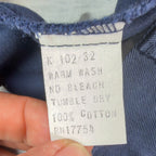 Wolf Mountain Key Shorts Mens 32 Navy Blue 100% Cotton Pleated Vintage USA NWT - take2supply