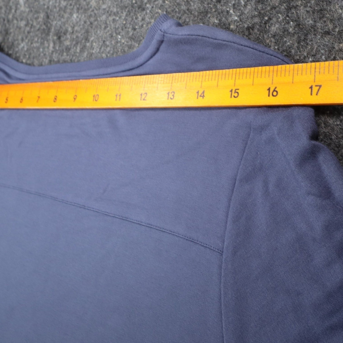 Erin London Top Womens Medium Blue Viscose Studded Puff Sleeve French Terry NWT - take2supply