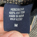 Winner Mate Vintage 90s Knit Polo Shirt Mens M Tan Black Mercerized Cotton NWT - take2supply