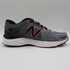 New Balance 680v4 Running Shoes Mens 10 Grey Red M680LG4 Techride ABZORB - take2supply
