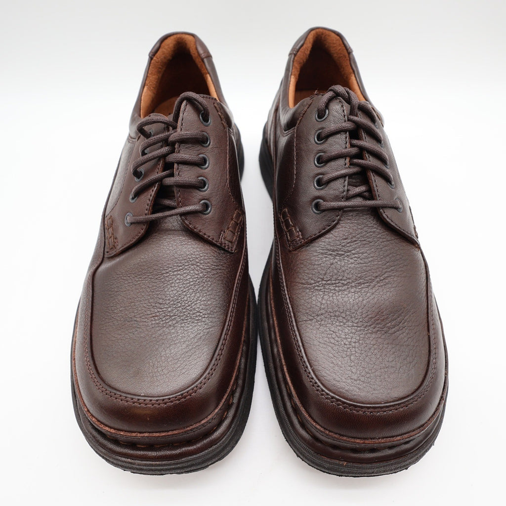 Hush Puppies Summit Persimmon Mens 9 M Brown Leather Casual Derby Shoes 14191 - take2supply