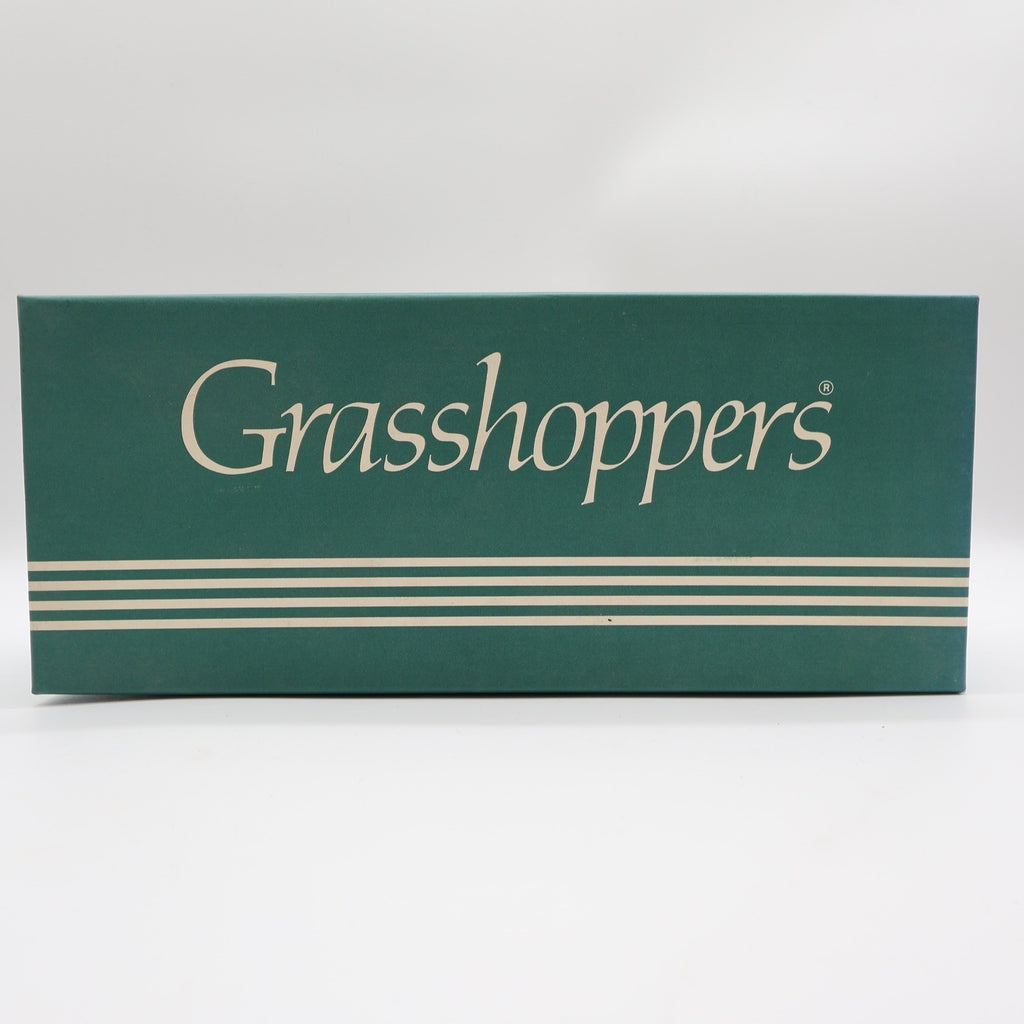 Grasshoppers Skipjack II Women 10 White Canvas Hook Loop Slip On Sneaker EF20000 - take2supply