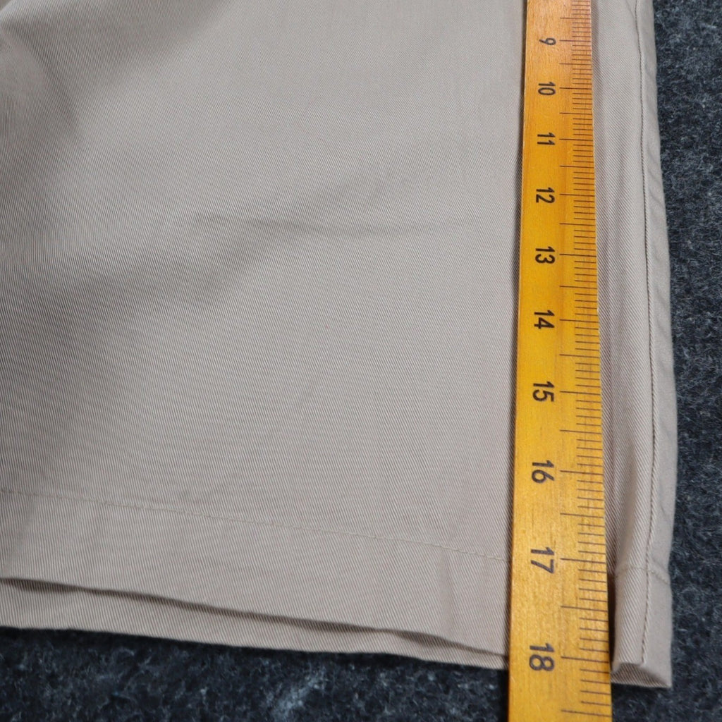 Company Collection Shorts Womens 8 Vintage 90s Khaki Cotton Twill Drawstring - take2supply