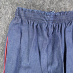 Young Maverick Vintage Girls 7 Blue Red Stripe Flare Jeans NWT - take2supply