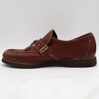 Wrangler Loafers Mens 7.5 M Vintage 70s Deadstock Brown Leather Moc Toe 96-5527 - take2supply