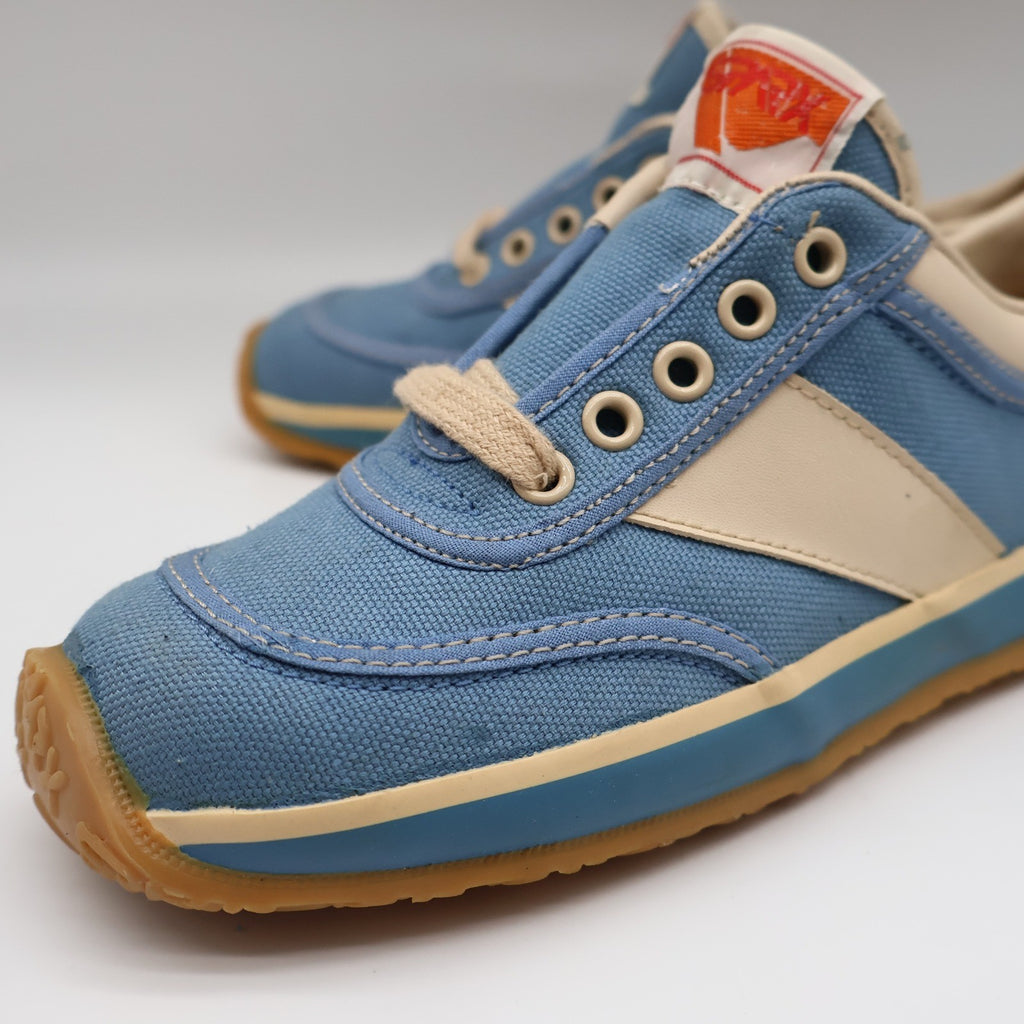 Sparx Athi-Leisure Sneakers Youth 1.5 Vintage 70s Blue Canvas Gum Sole CSH342 - take2supply