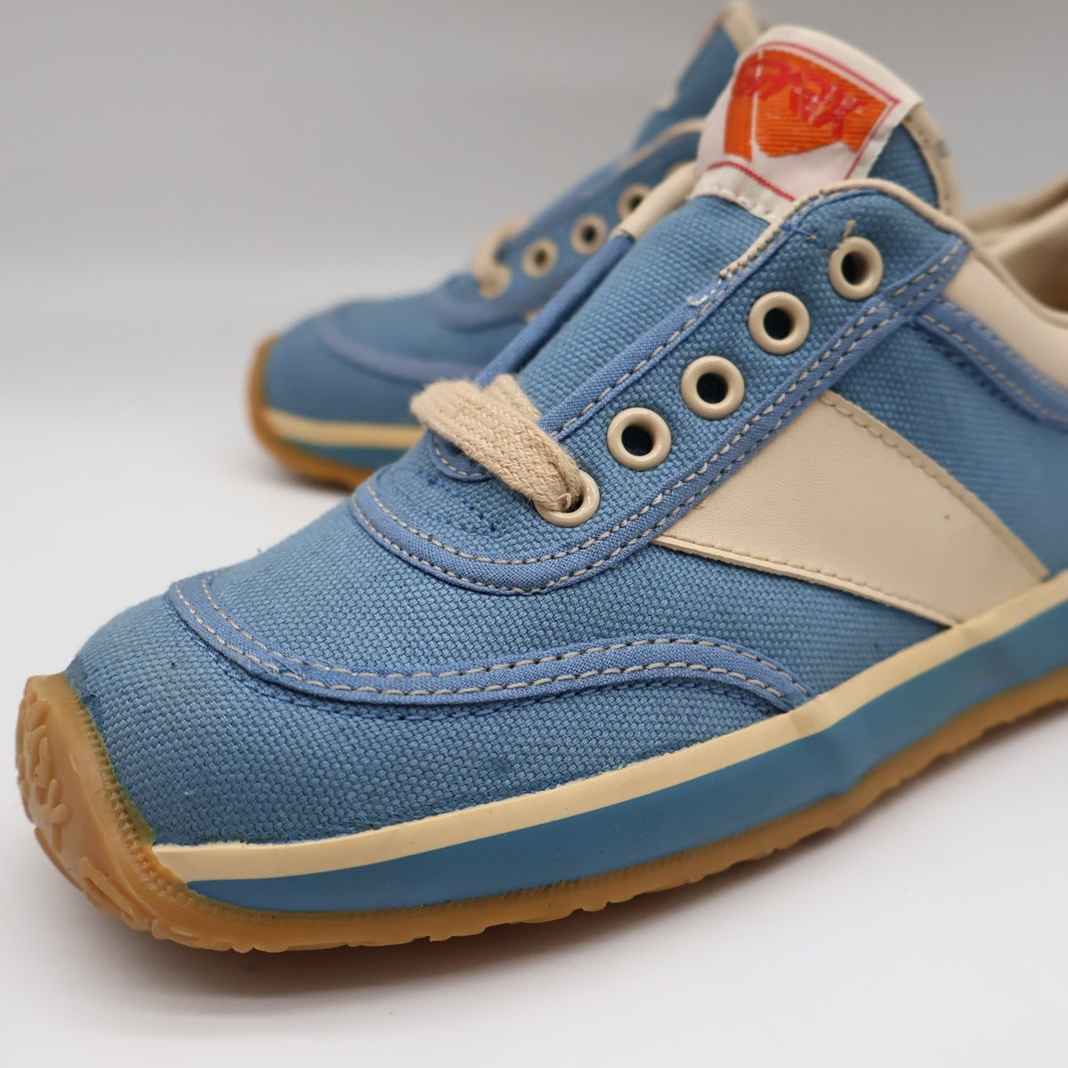 Sparx Athi-Leisure Sneakers Youth 1.5 Vintage 70s Blue Canvas Gum Sole CSH342 - take2supply