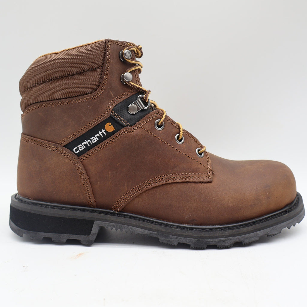 Carhartt 6-Inch Work Boot Mens 8.5 Brown Leather Soft Toe EH CMW6174 NEW - take2supply
