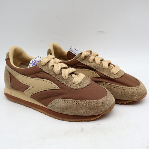 AAU Shoes LW 101 Kids Size 11.5 Vintage Deadstock Tobacco Brown Running Sneakers - take2supply