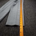 That's Me! Dress Pants Womens 8 Vintage 90s Steel Gray High Rise Straight Leg - take2supply
