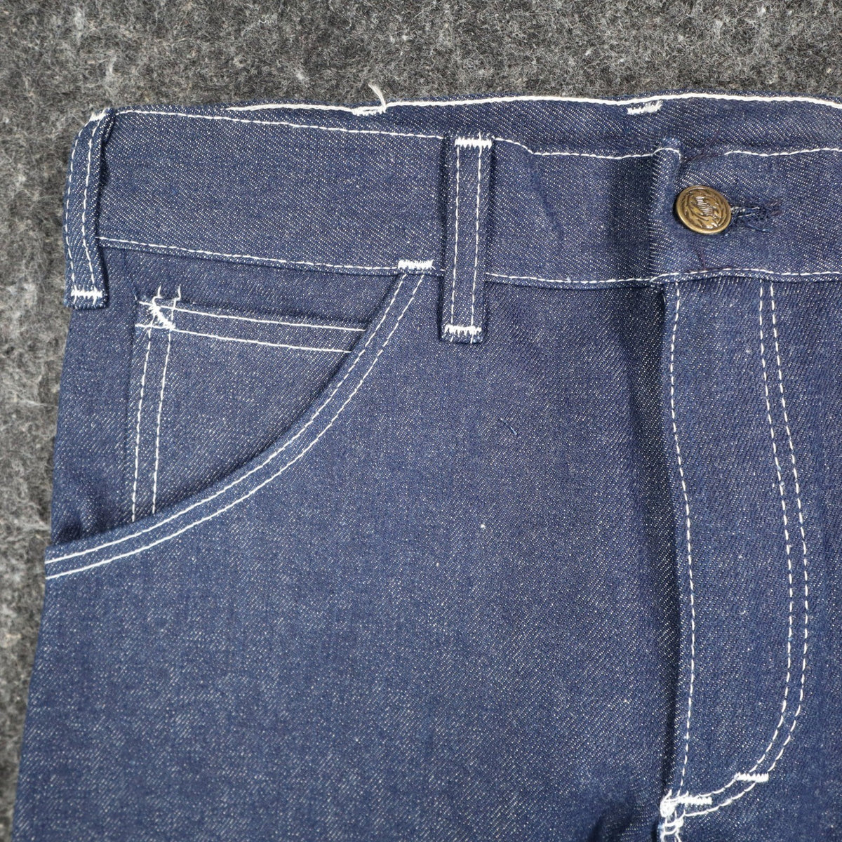 Key Jeans Vintage Womens 27 M Blue Red Embroidered Flare Jeans NWT - take2supply