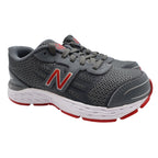 New Balance 680v3 Running Shoes Boys Size 12.5 Grey Red TechRide YP680LR - take2supply