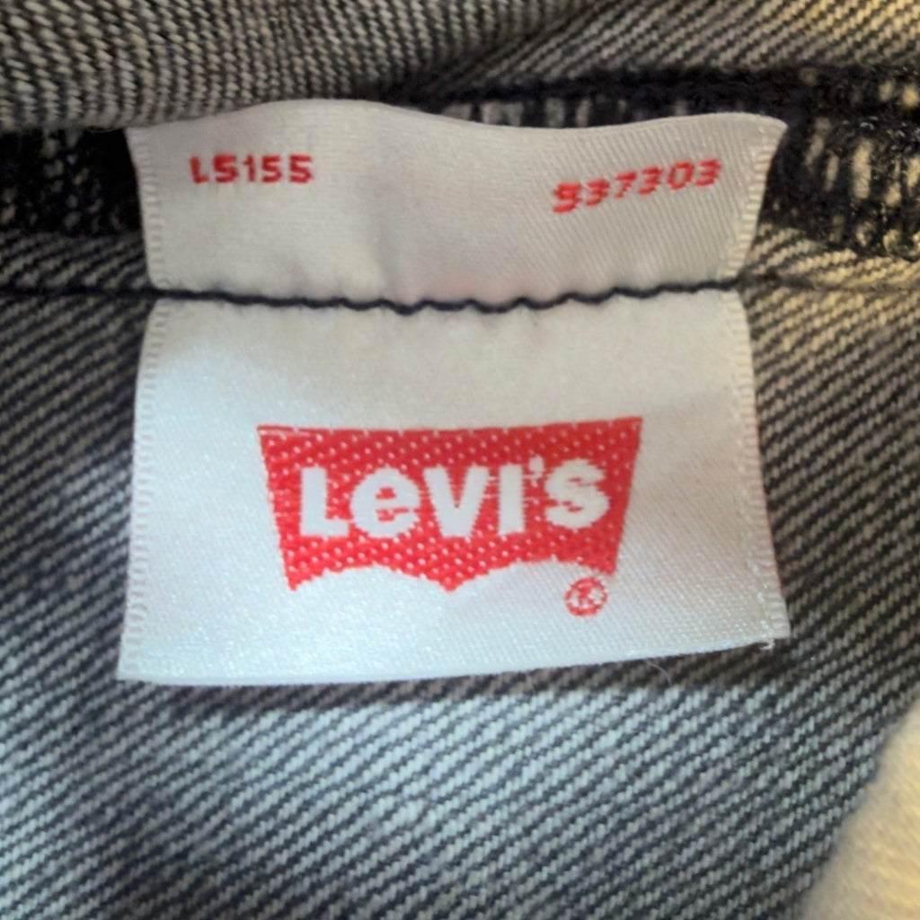 Levi's 501 Original Fit Jeans Mens 32x36 Gray Denim Straight Leg NWT C109 - take2supply