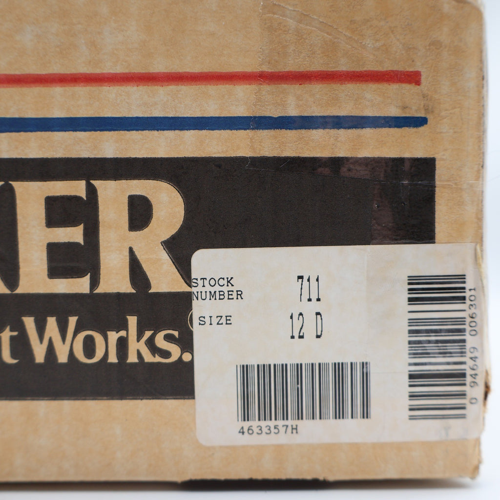 Walker Work Boots Mens 12 D Vintage Brown Leather Arctic Insulated USA Made 711 - take2supply