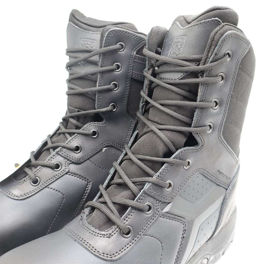 Battle Ops Tactical Boot Mens 11 8-Inch Side-Zip Waterproof Composite Toe Black - take2supply