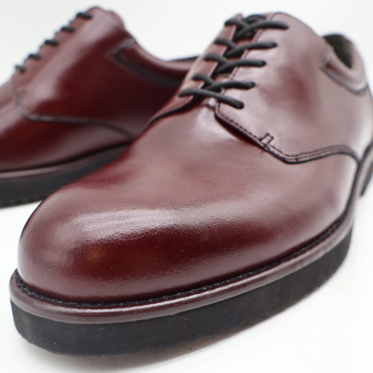 Dexter Hamilton Dress Casuals Mens 10 M Burgundy Polished Leather Oxfords - take2supply