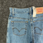 Levi's Y2K 550 Relaxed Shorts Misses 4 Blue Cotton Denim NWT Deadstock - take2supply
