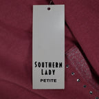 Southern Lady Petite PXL Pink Embellished Hooded Zip Cardigan Sweater NWT - take2supply