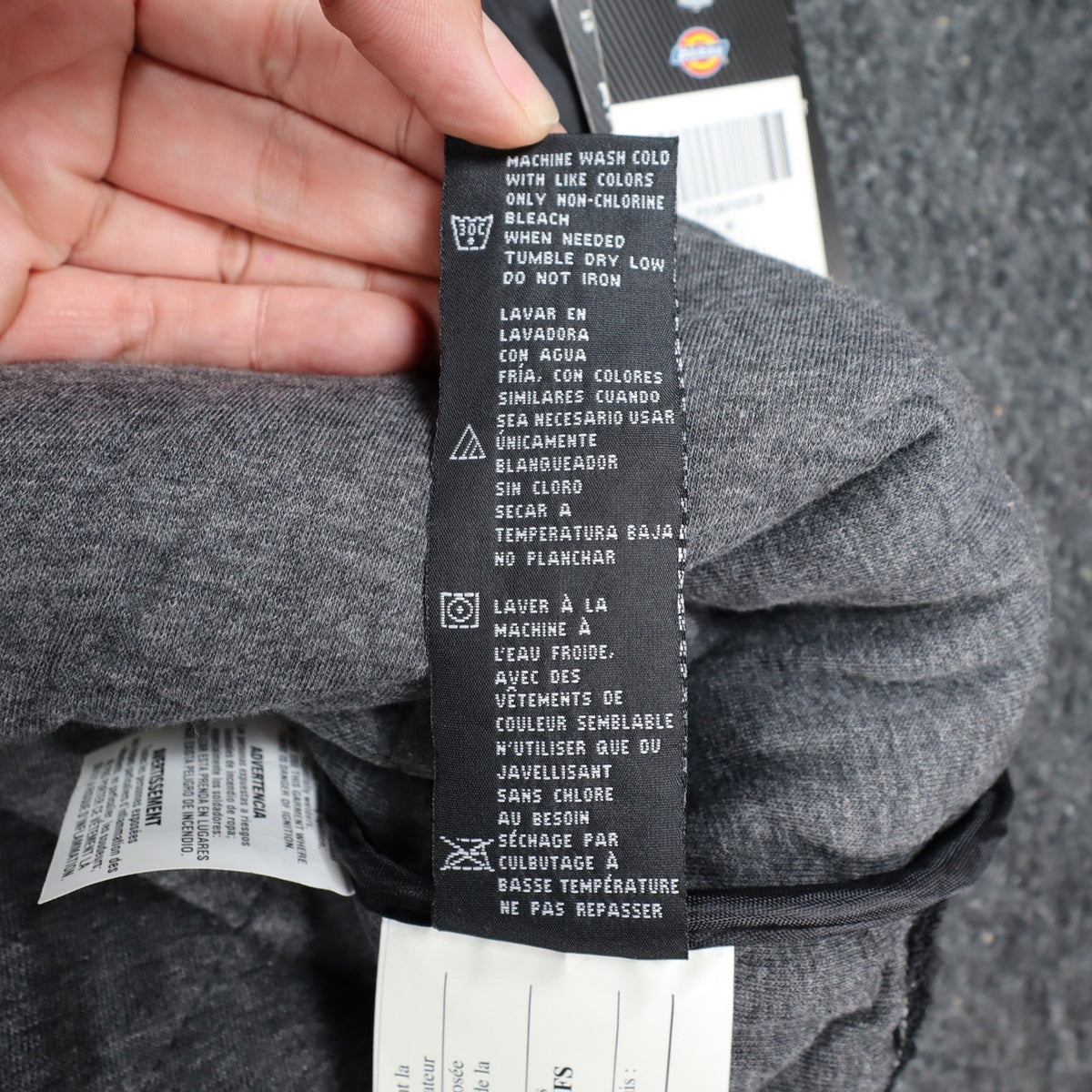 Dickies Insulated Nylon Vest Mens XL Black Diamond Quilt Water Repellent TE242BK - take2supply