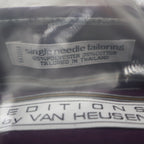 Van Heusen Editions Dress Shirt Mens 16.5 34/35 Purple Geometric Stripe New - take2supply