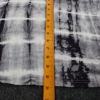 Tribal Cardigan Womens Small Gray Tie Dye Open Front Lightweight Jersey Knit NEW - take2supply