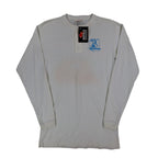 Buffalo Inc Henley Shirt Large Ski Graphic Cream Long Sleeve Cotton Blend USA NW - take2supply