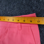 AGB Byer California Capri Pants Womens 10 Coral Cuffed Stretch NWT Deadstock - take2supply