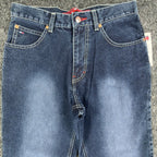 Tommy Hilfiger Y2K Freedom Fit Jeans Boys 16 Blue Cotton Deadstock NWT - take2supply