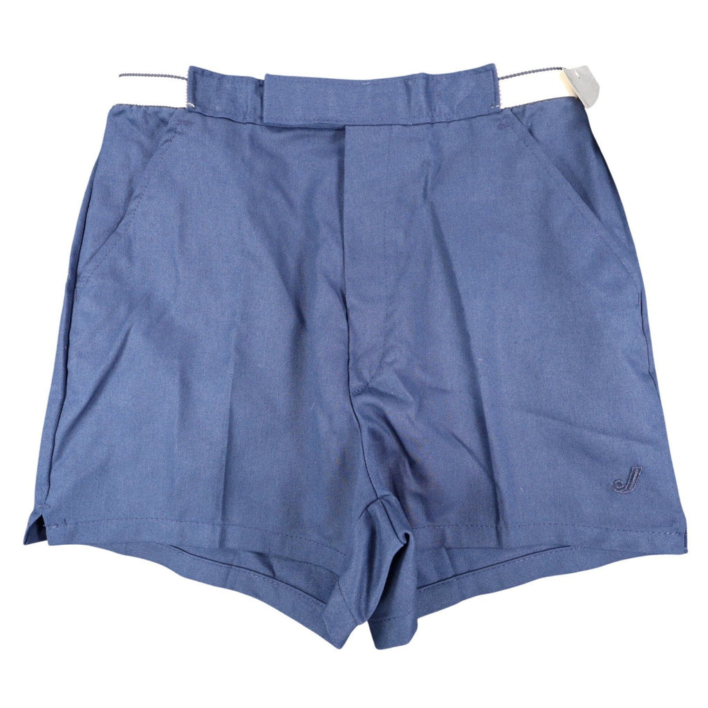 Jantzen Shorts Mens 30 Vintage 80s Navy Blue Cotton Blend Made in USA NWT 1M401 - take2supply