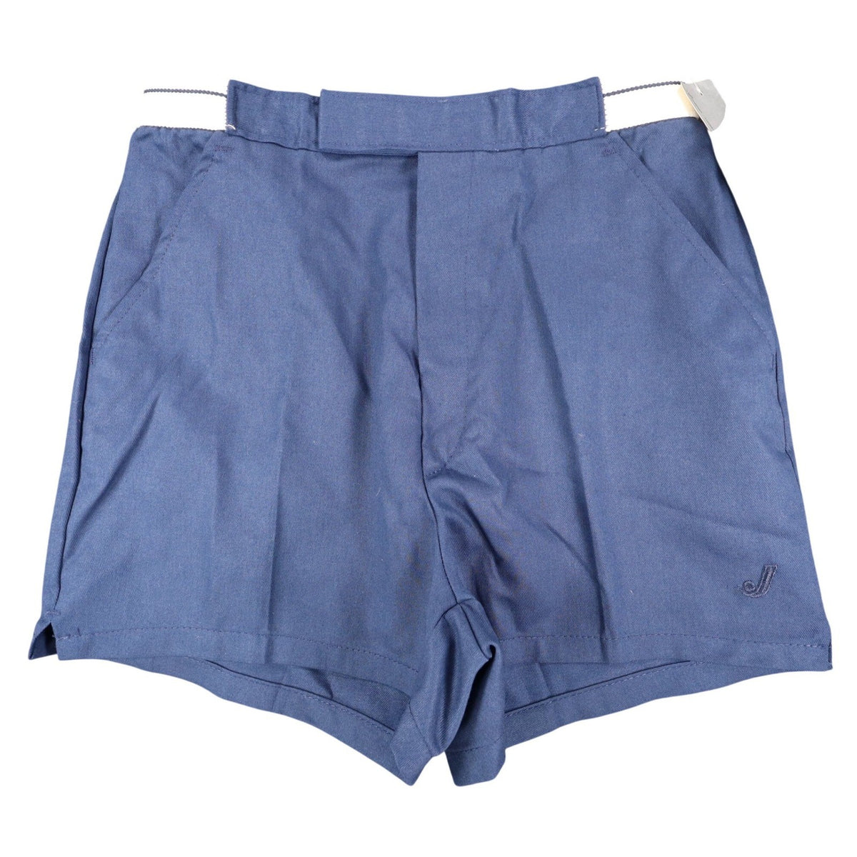 Jantzen Shorts Mens 30 Vintage 80s Navy Blue Cotton Blend Made in USA NWT 1M401 - take2supply