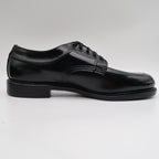 Walker Shoes Vintage Black Leather Oxford Shoes Mens 7.5 Deadstock Uniform Dress - take2supply