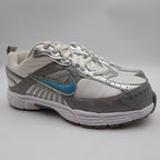 Nike Dart 7 GS/PS Kids 2.5Y Running Shoes 2009 Silver Scuba Blue 354820-142 NEW - take2supply