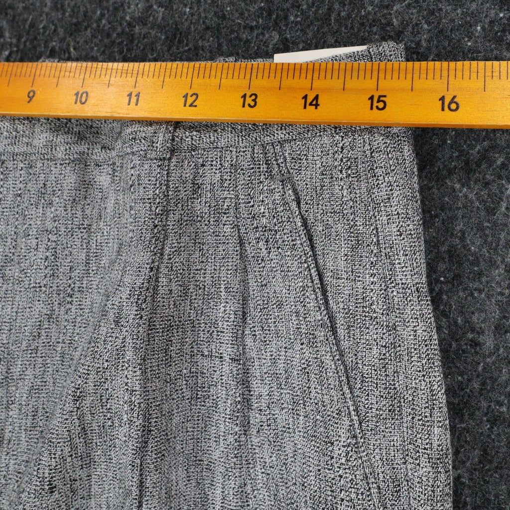 Gino Cappeli Trousers Mens 32 Vintage 90s Gray Pleated Romano Dress Pants NEW - take2supply